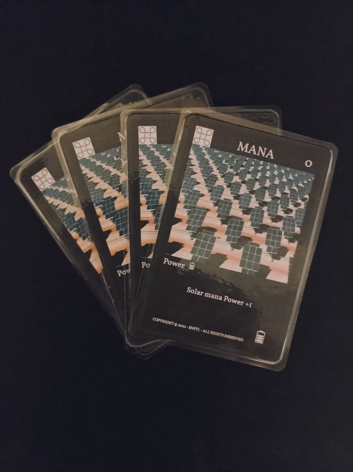 $NFTL Game cards : 4 common SOLAR MANA #1