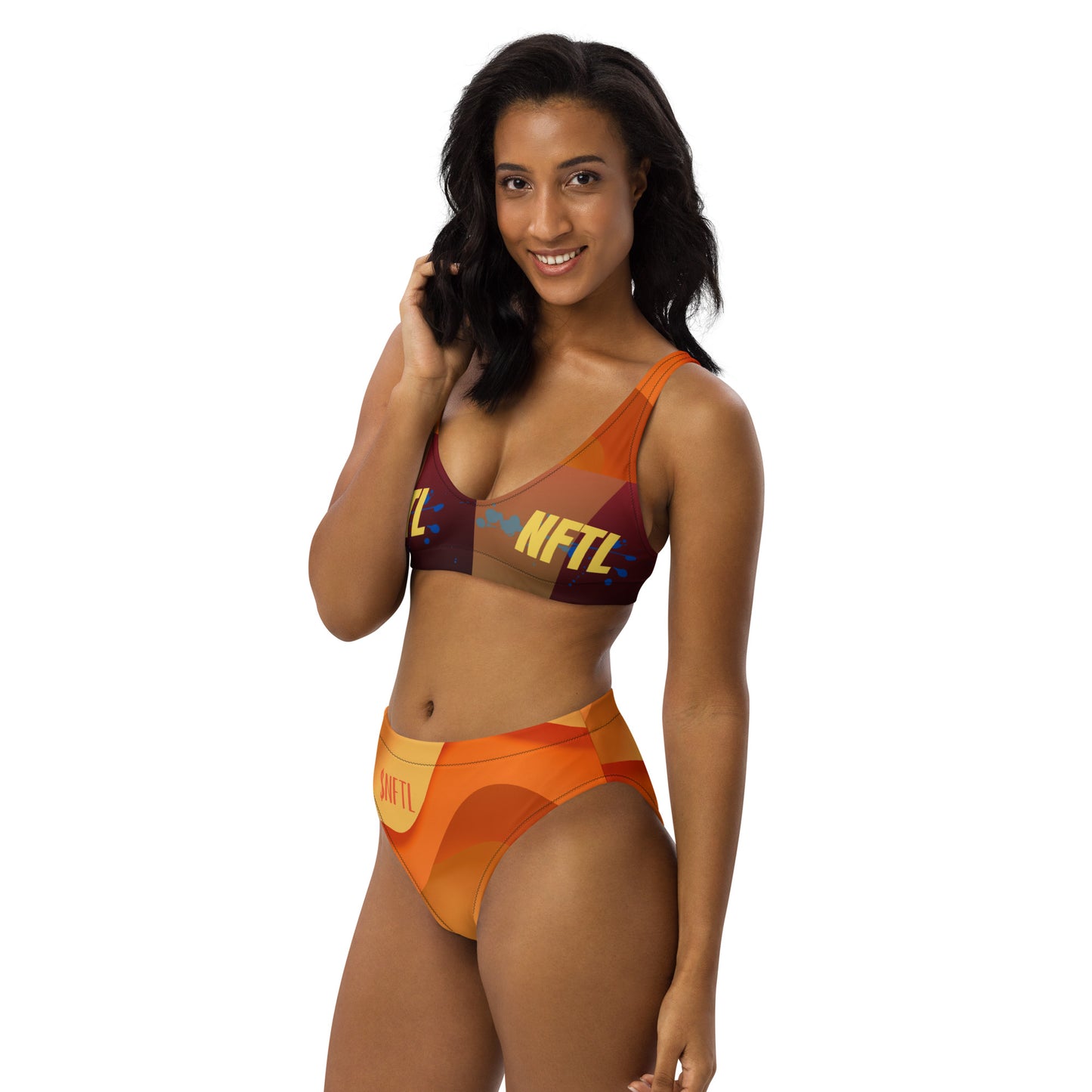 Recycled high-waisted bikini $NFTL #3