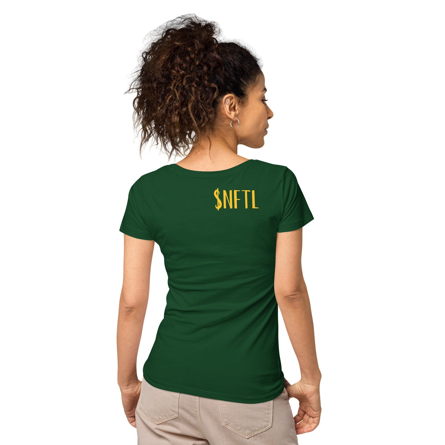 Women’s organic t-shirt $NFTL Limited Edition #1