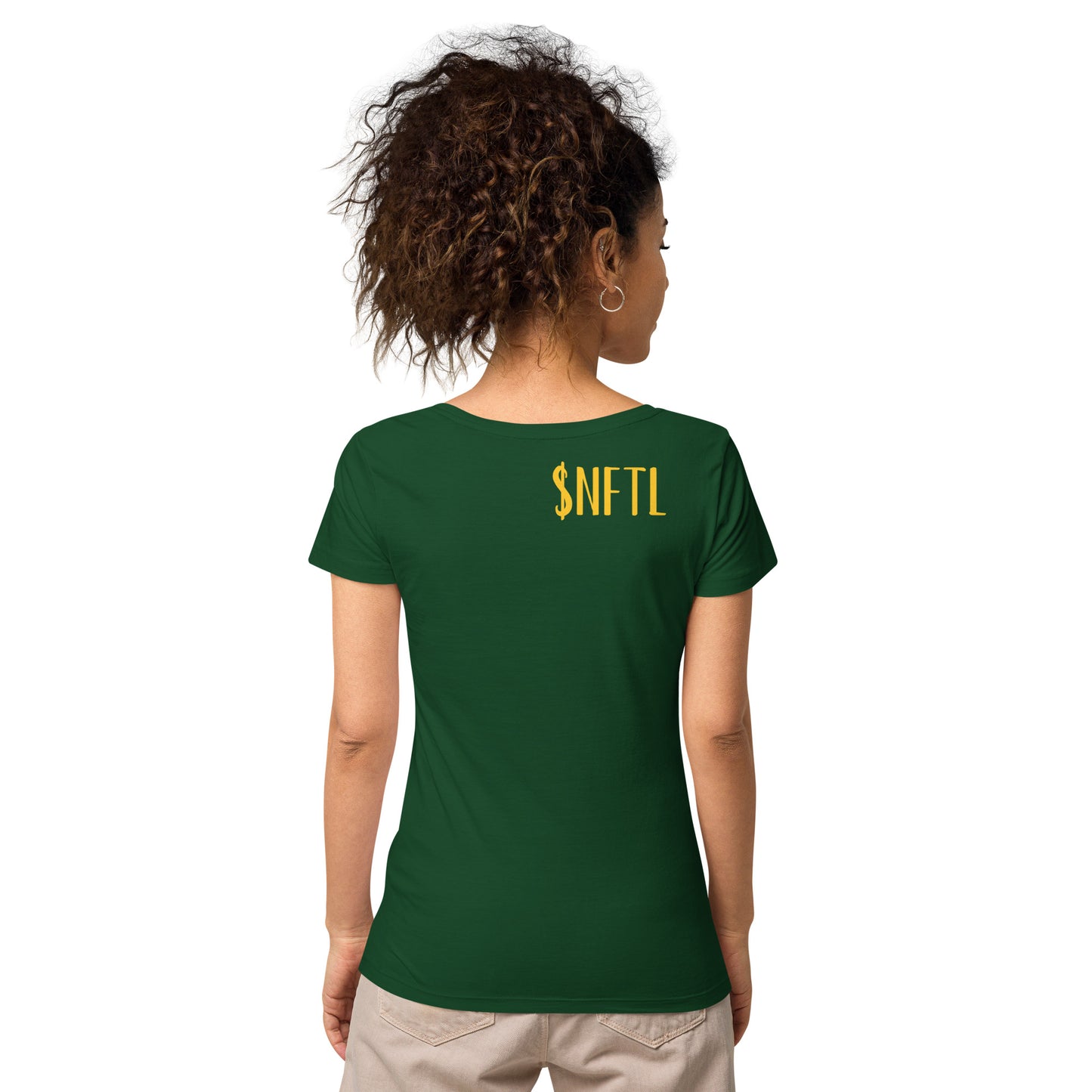 Women’s organic t-shirt $NFTL Limited Edition #1