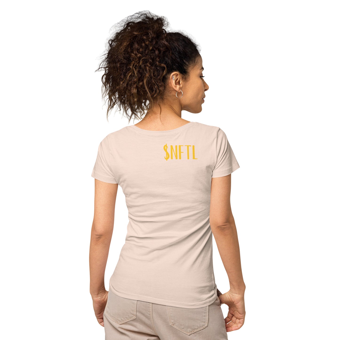 Women’s organic t-shirt $NFTL Limited Edition #1