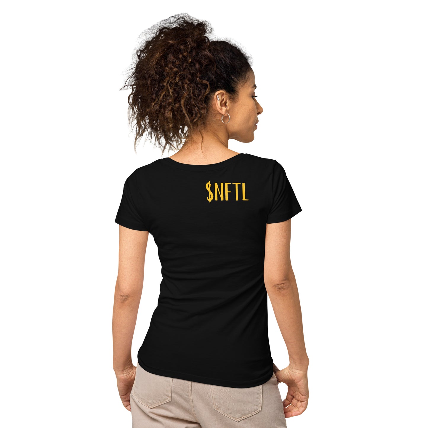 Women’s organic t-shirt $NFTL Limited Edition #1
