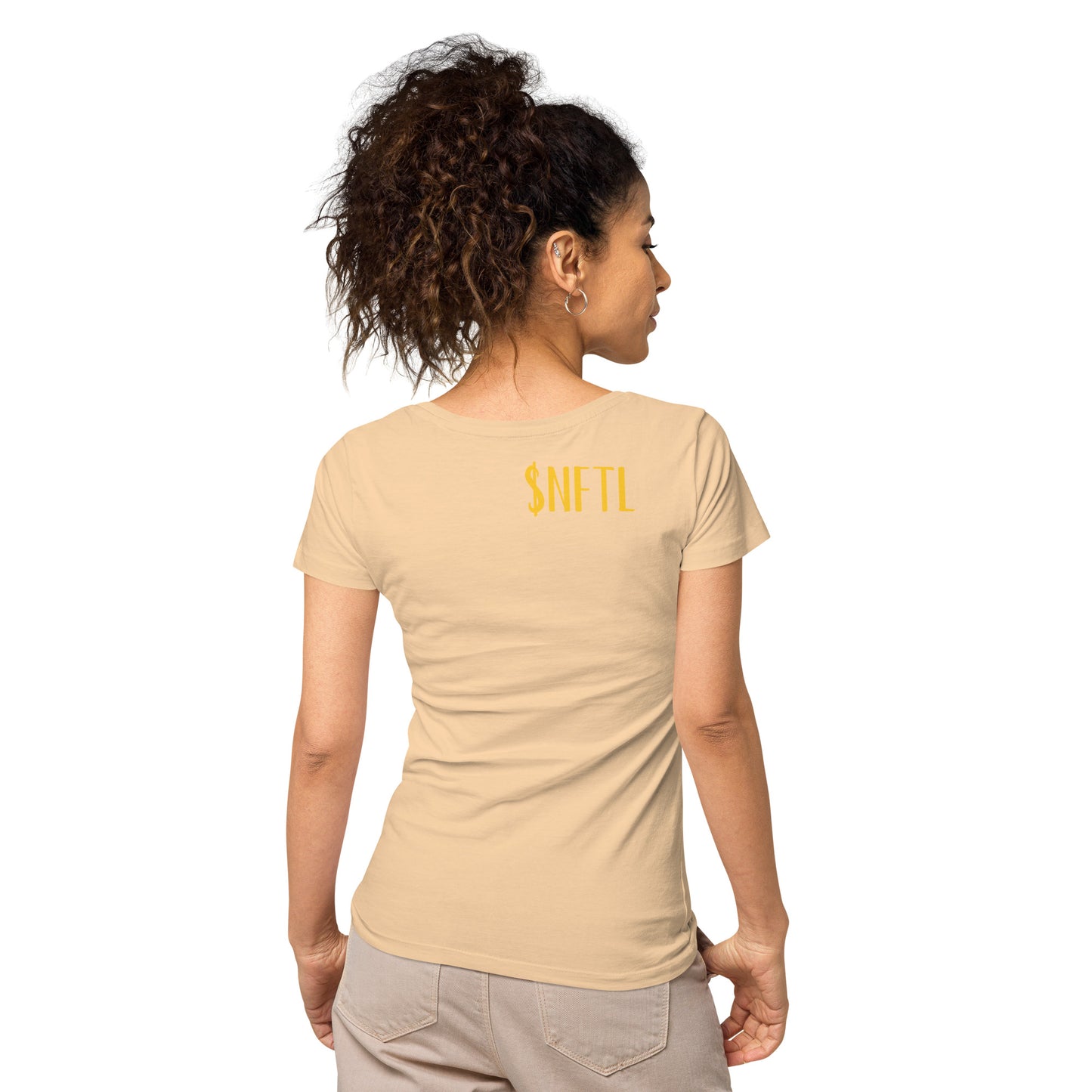 Women’s organic t-shirt $NFTL Limited Edition #1