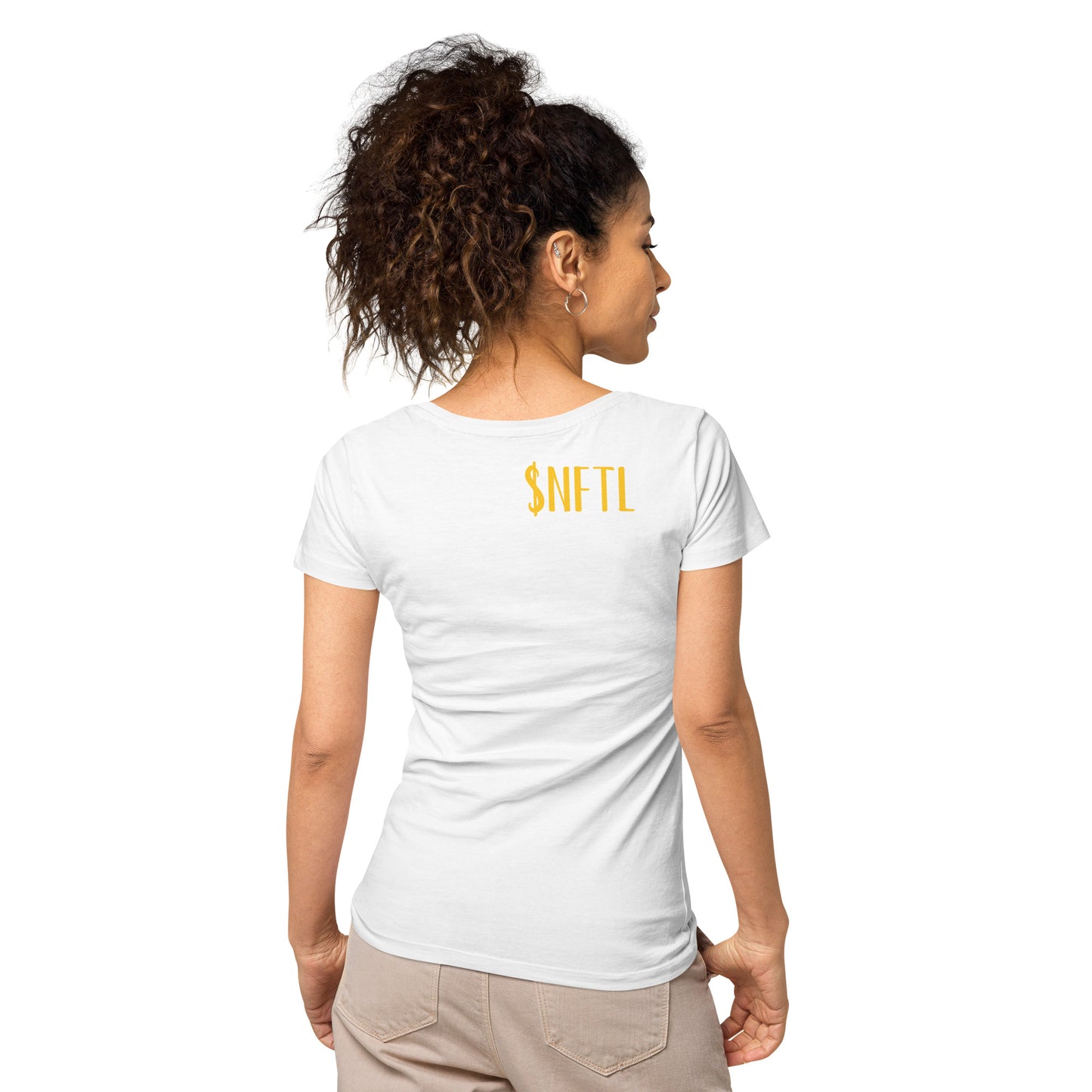 Women’s organic t-shirt $NFTL Limited Edition #1