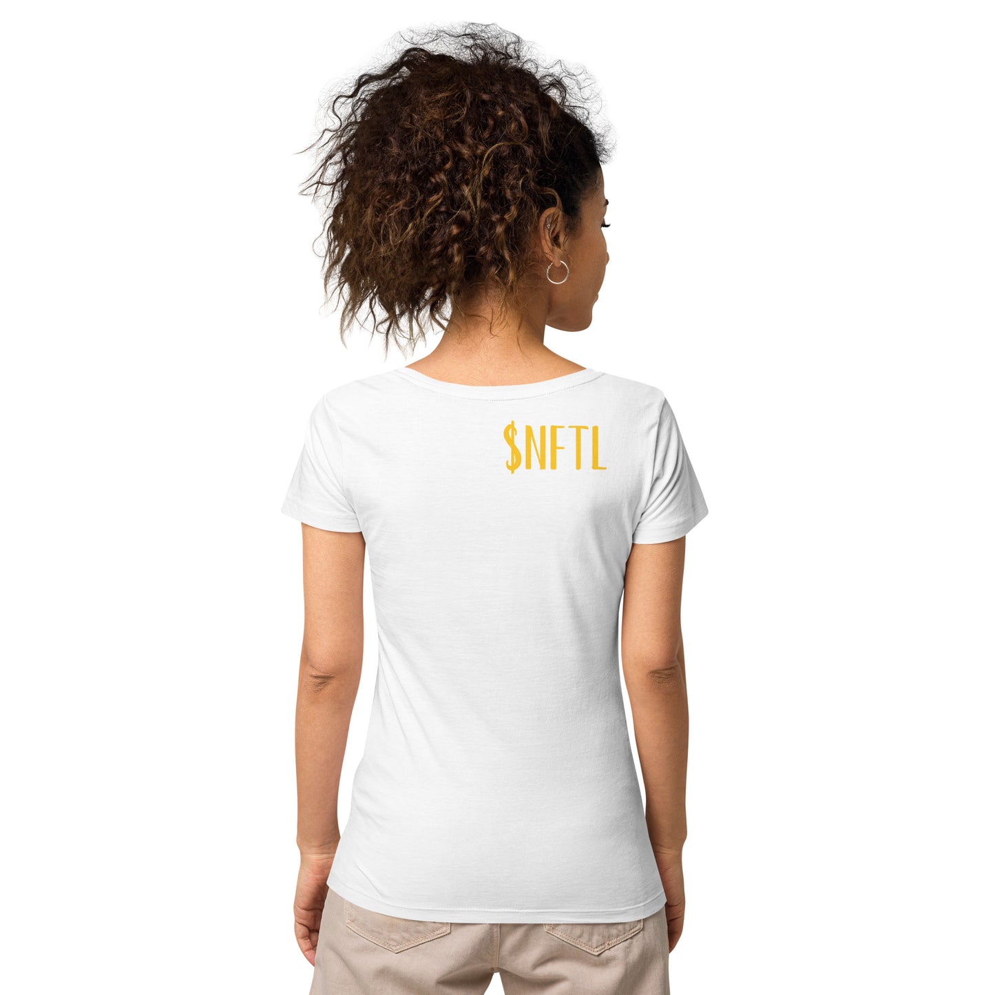 Women’s organic t-shirt $NFTL Limited Edition #1