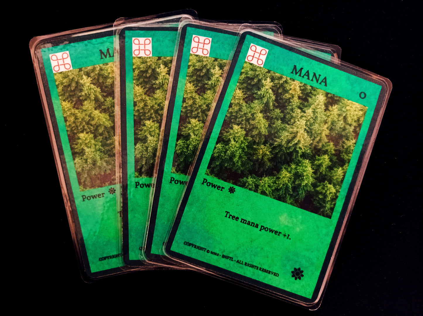 $NFTL Game cards : 4 common TREE MANA #1