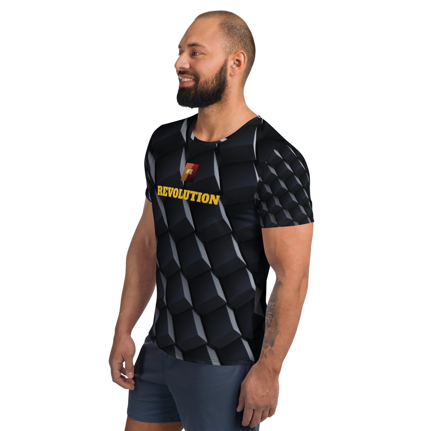 Men's Athletic T-shirt $NFTL REVOLUTION