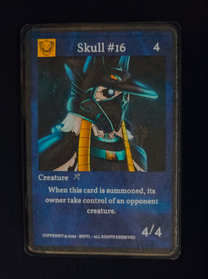 $NFTL Game cards : 1 rare SKULL #16