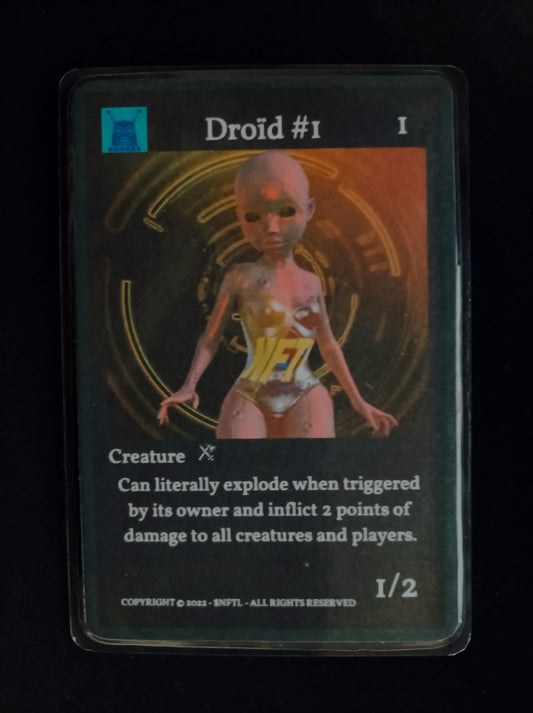 $NFTL Game cards : 1 Epic Droïd #3