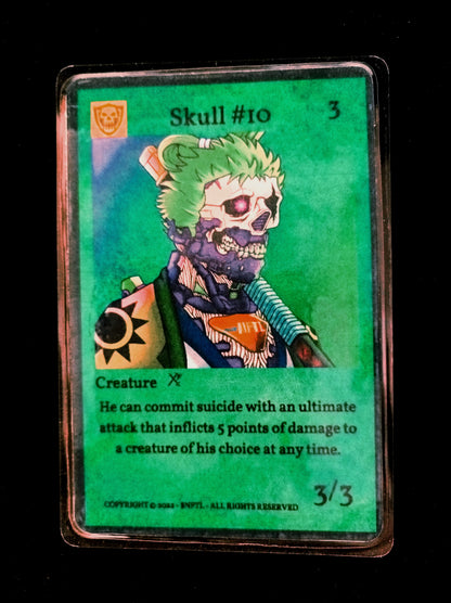 $NFTL Game cards : 1 rare SKULL #10