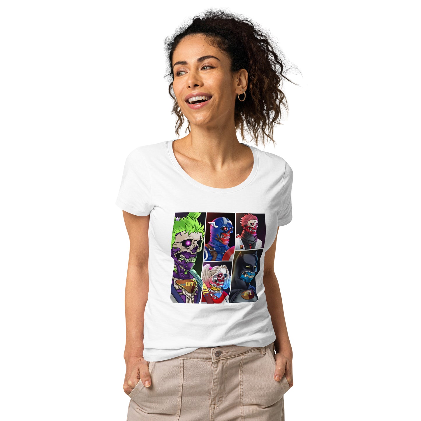 Women’s organic t-shirt $NFTL Limited Edition #1